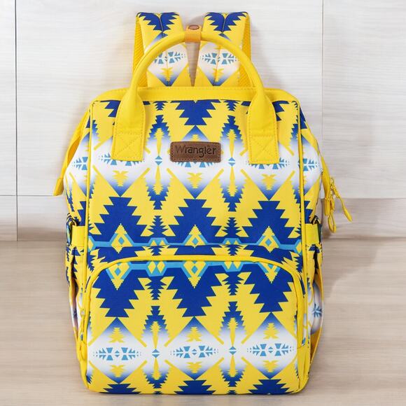Wrangler Yellow Multi-Use Backpack or Baby Travel Bag *Brand New in Box* - Picture 2 of 6